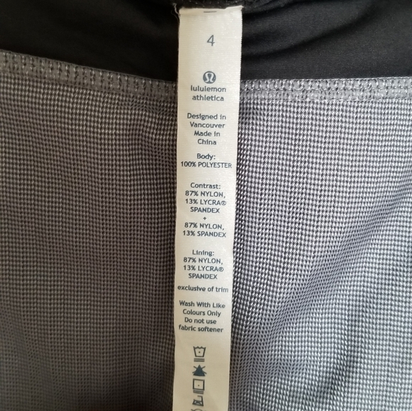 *SOLD* Lululemon Pace Setter Skirt / Skort - Picture 7 of 9